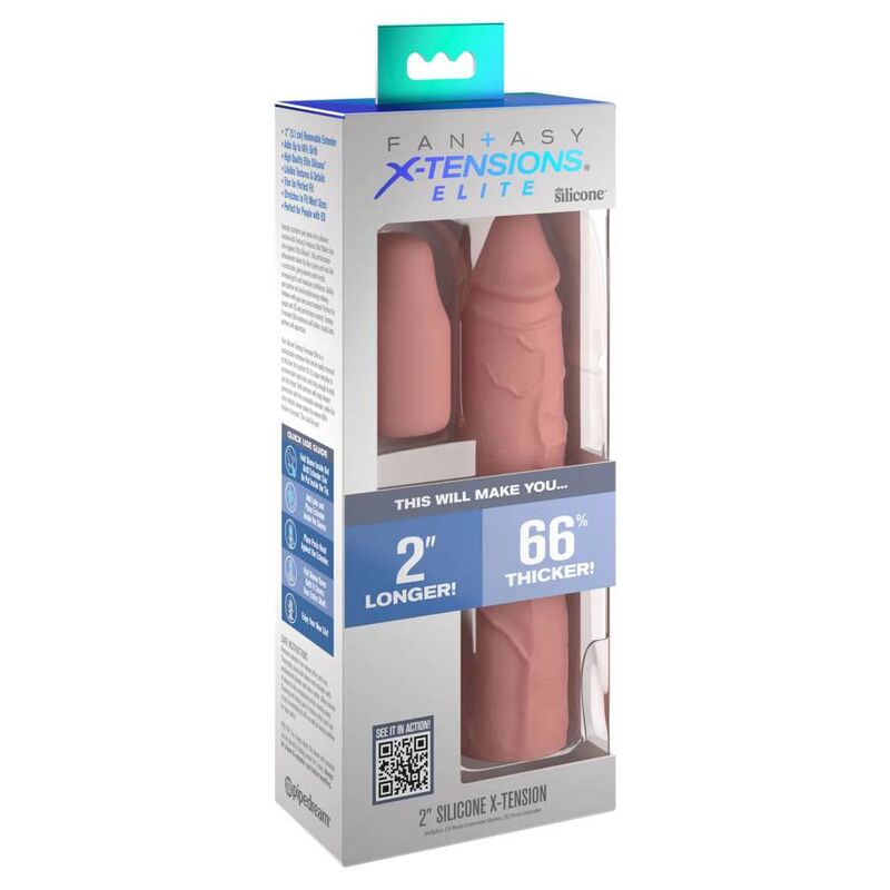 Funda para pene Fantasy X-Tensions con accesorio desmontable