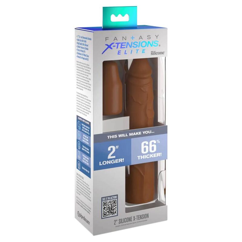 Funda para pene FANTASY X-TENSIONS con prolongador extraíble