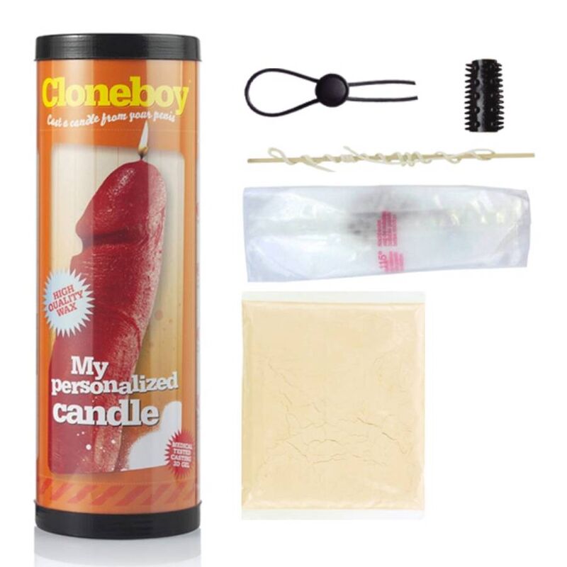 Kit de moldeado de pene CLONEBOY para una vela de parafina