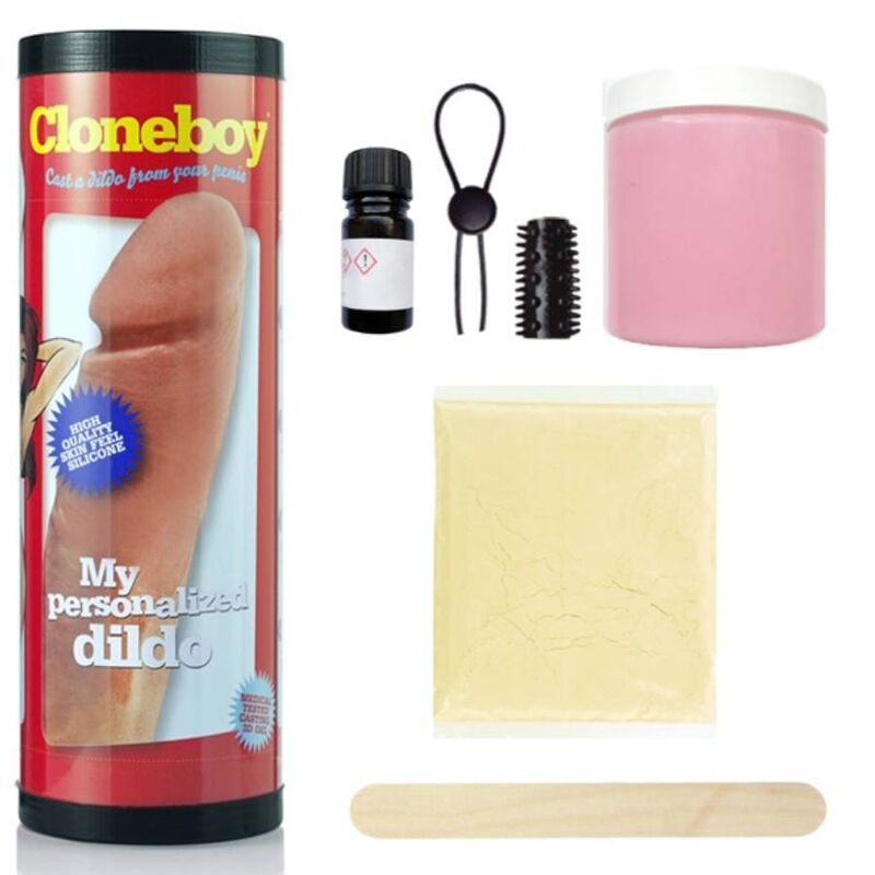 CLONEBOY kit para hacer un molde de pene con funda de estimulación
