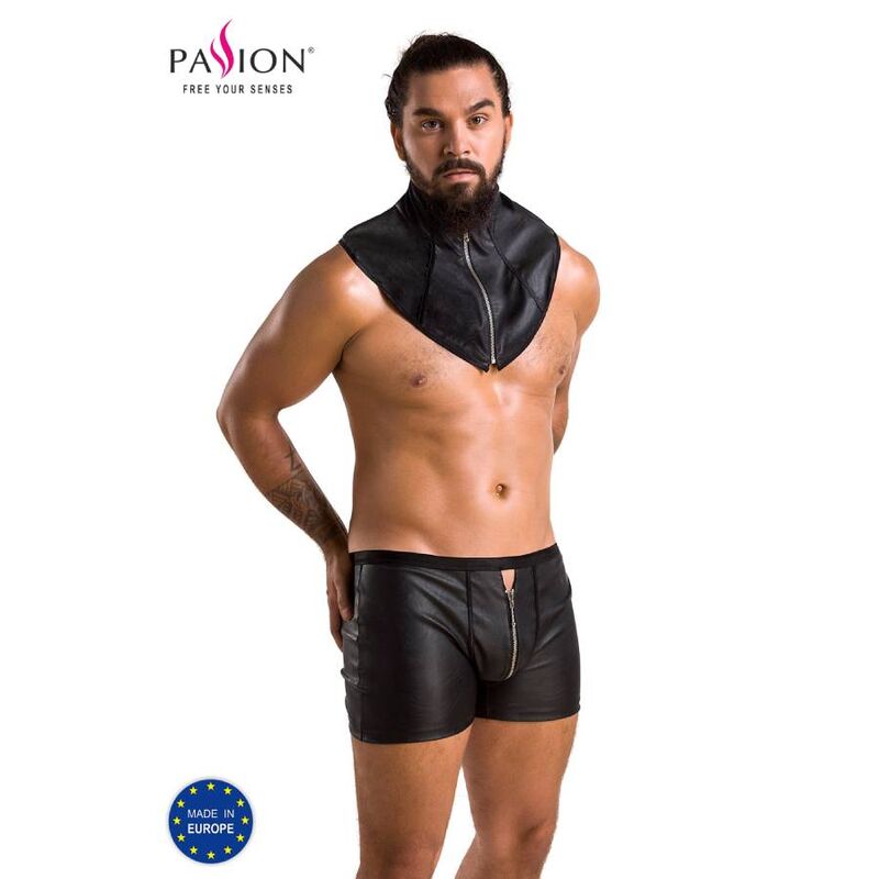 Conjunto de lencería masculina negro PASSION MEN Edward Black