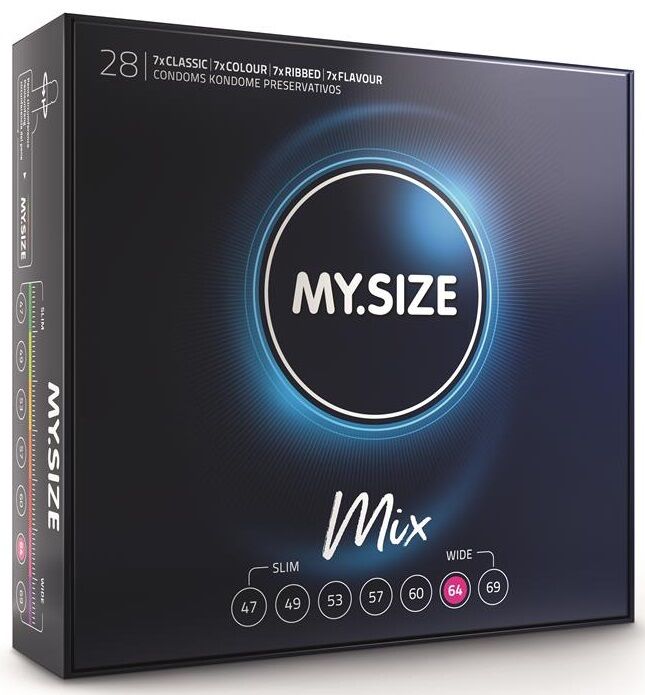 Preservativos MY.SIZE Mix, 28 unidades