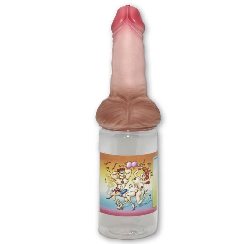Botella divertida con forma de pene DIABLO PICANTE, 360 ml