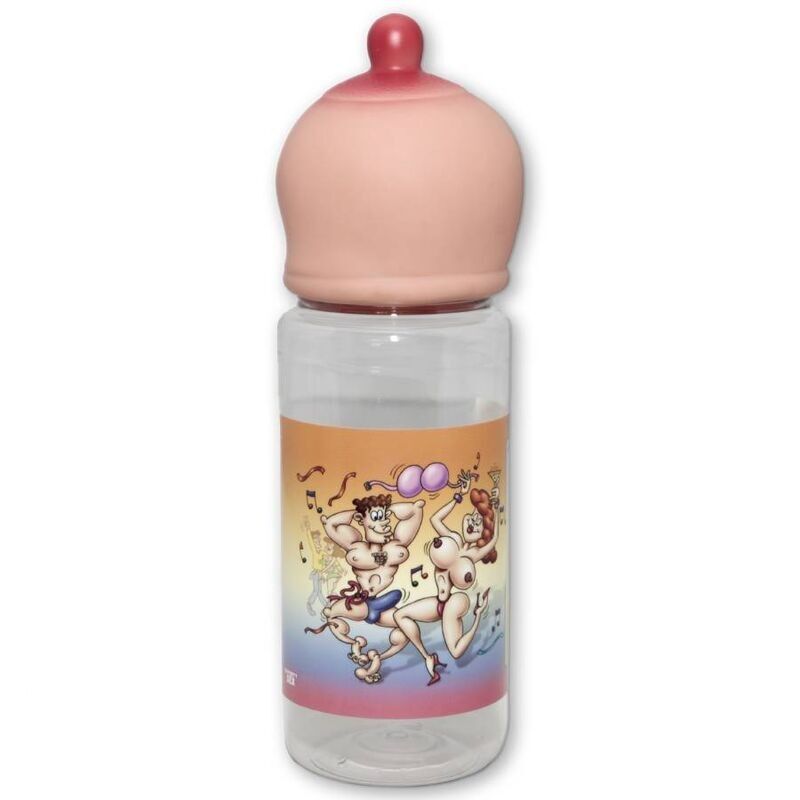 Botella con forma de pecho Diablo Picante, 750 ml