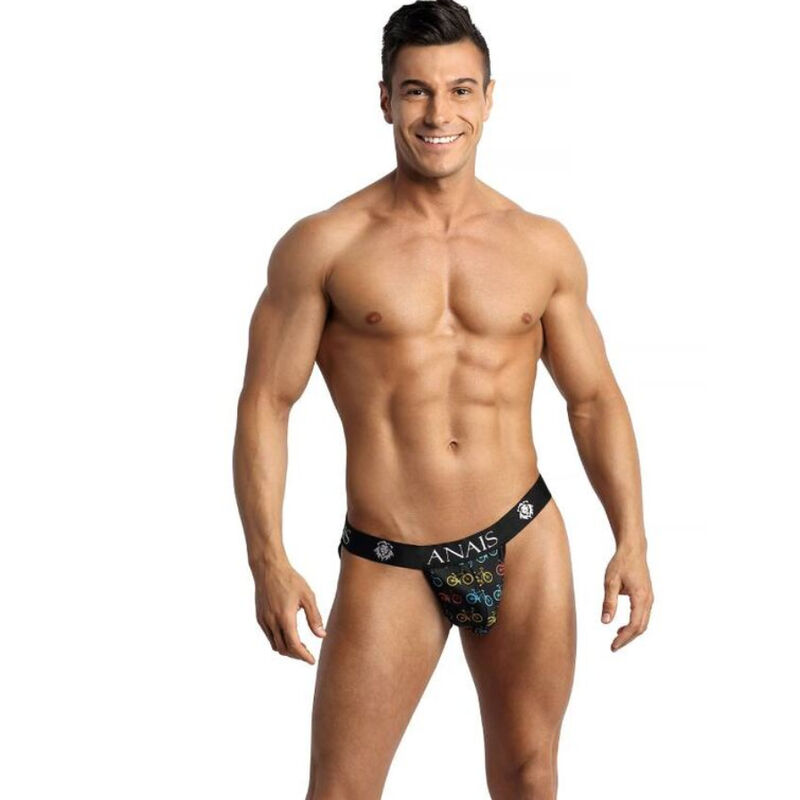 Jockstrap tanga con cintura elástica y efecto moldeador en los glúteos ANAIS MEN