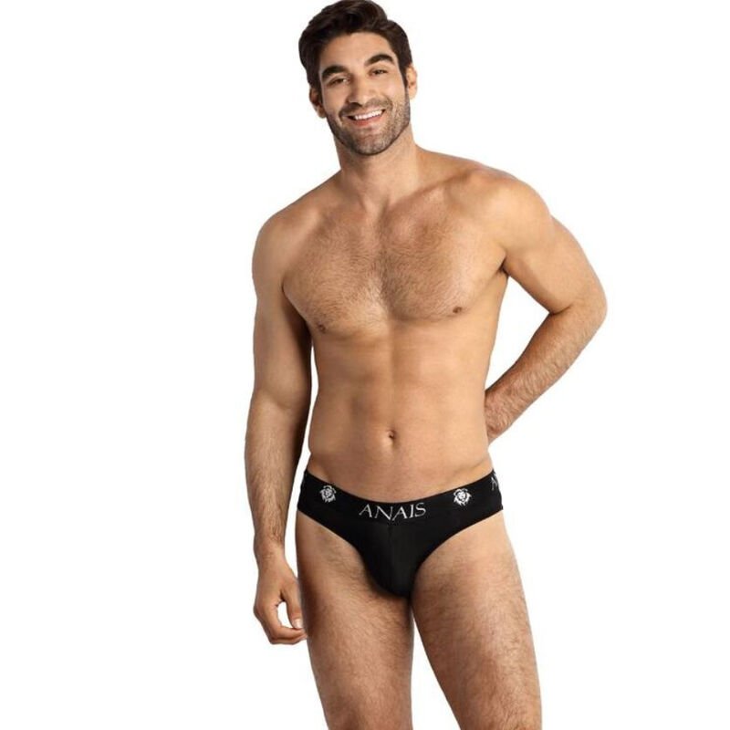 Slip sexy para hombre de tul negro con cintura elástica y cómoda ANAIS MEN