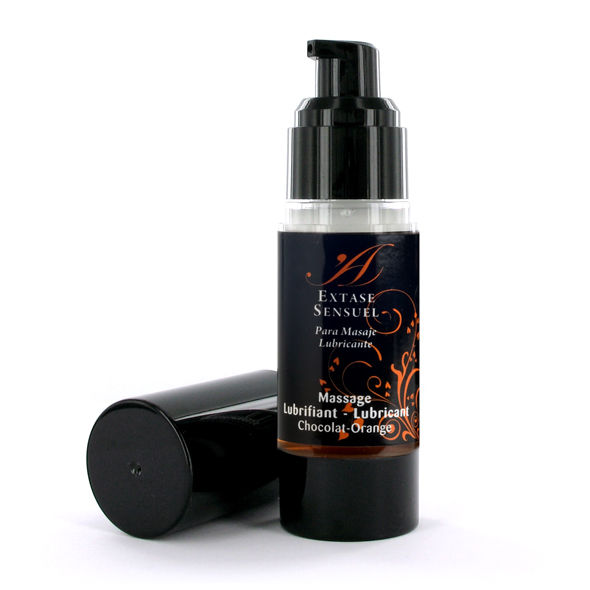 Lubricante con sabor Extase Sensual de chocolate y naranja, 30 ml