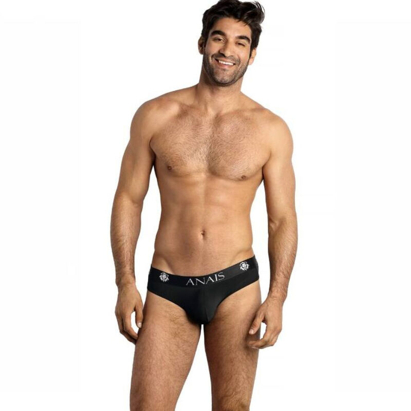 Slip de hombre de microfibra color petróleo con cintura elástica | ANAIS LUXURY LINGERIE