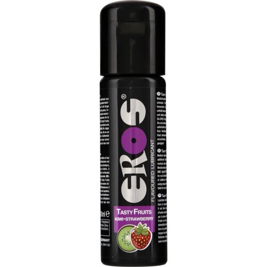 Gel lubricante EROS Tasty Fruits con sabor a kiwi y fresa, 100 ml