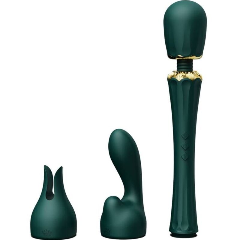 Vibrador wand ZALO Kyro, verde