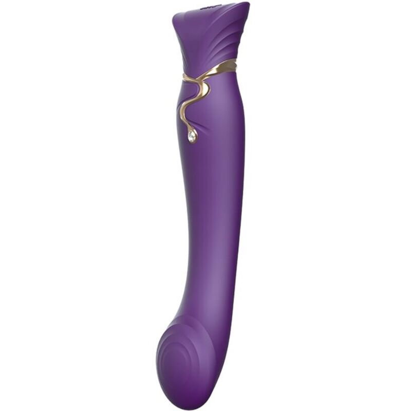Vibrador ZALO Queen G Spot PulseWave, lila