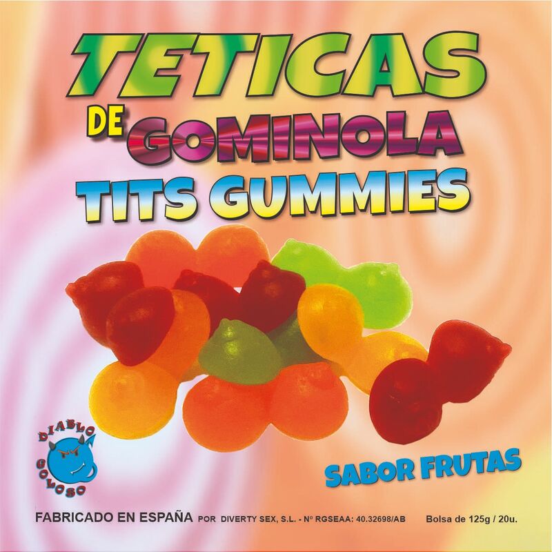 DIABLO GOLOSO Dulces con forma de pechos