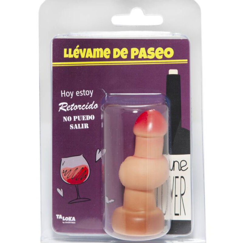 Tapón para botella con forma de pene de TALOKA