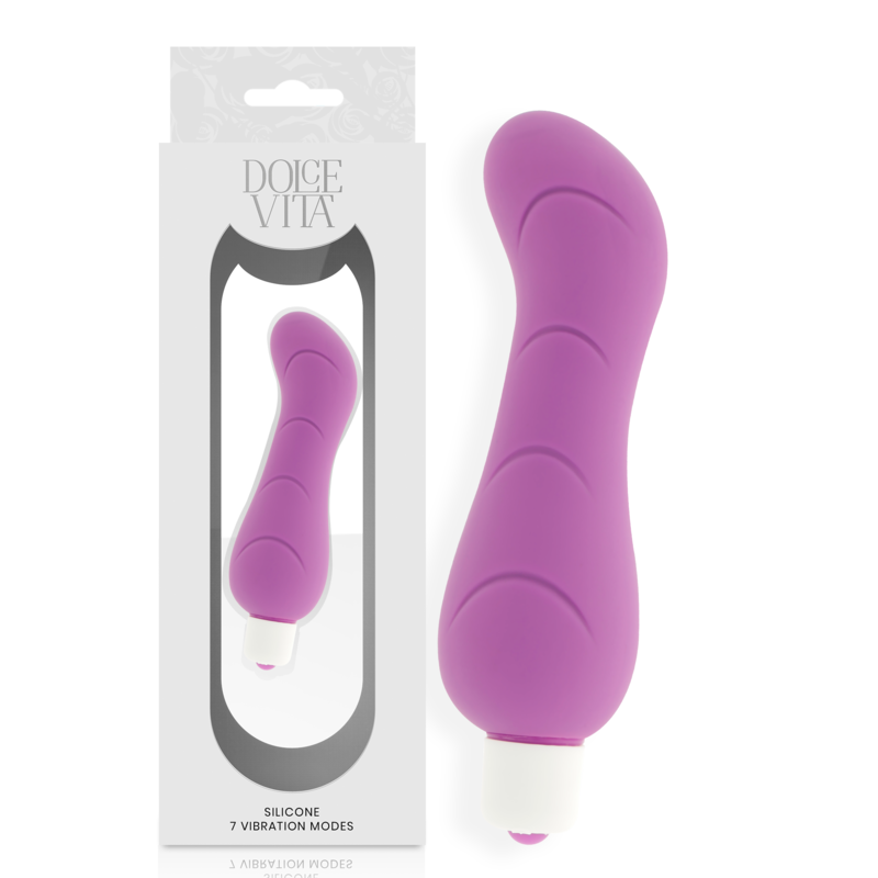 Vibrador de punto G Dolce Vita con funda de silicona extraíble