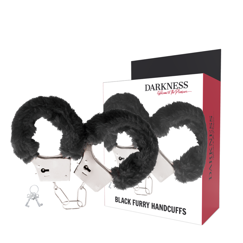 Esposas de metal DARKNESS BONDAGE con interior acolchado