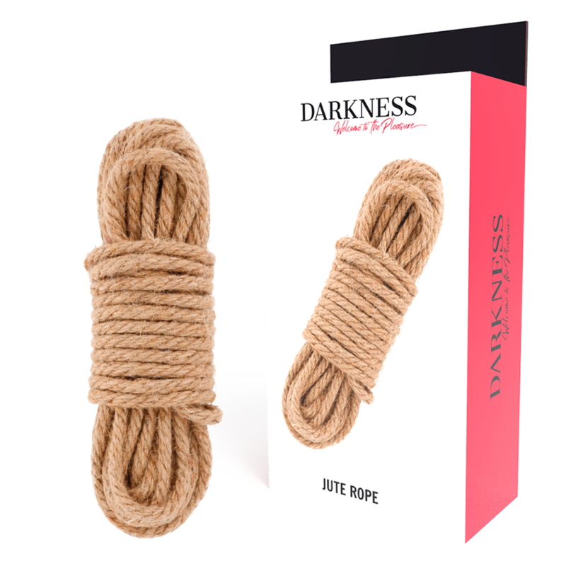 Cuerda de yute para bondage DARKNESS Japanese Rope, 10 m