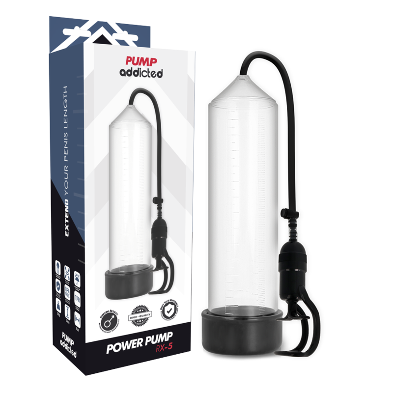 Bomba de pene PUMP ADDICTED RX5
