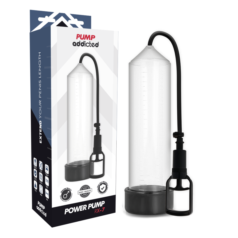 Bomba de pene PUMP ADDICTED RX7