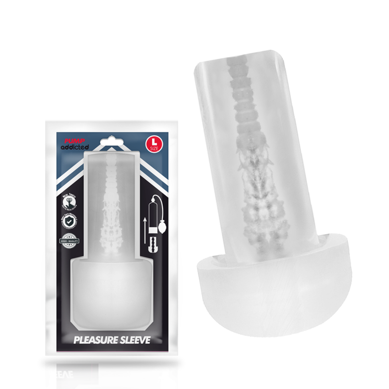 PUMP ADDICTED Pleasure Sleeve L para RX 11