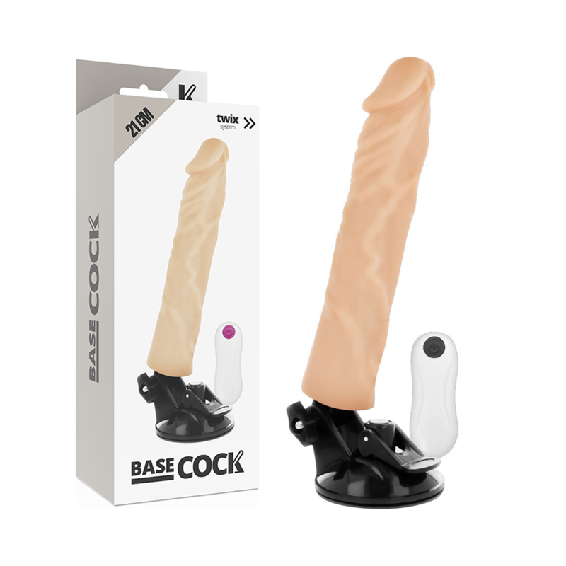 Vibrador BASECOCK con mando a distancia