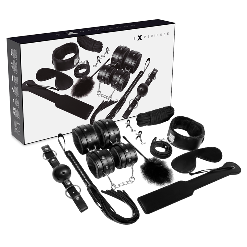 Set de regalo BDSM Black Series de EXPERIENCE