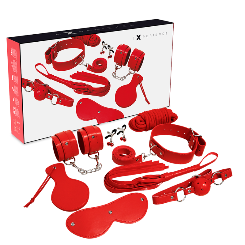 EXPERIENCE set de regalo de juguetes BDSM Red Series