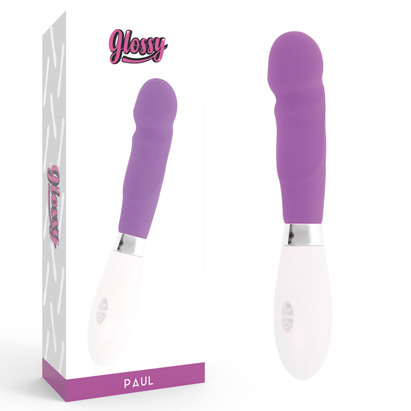 Estimulador de punto G GLOSSY Paul, morado