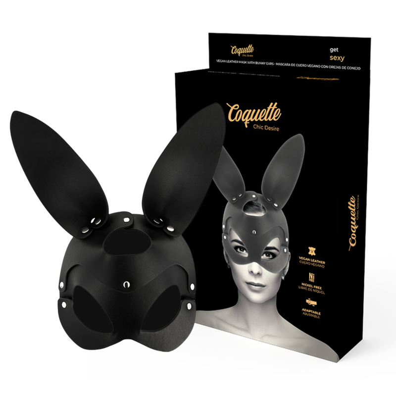 Antifaz Coquette Chic Desire con orejas de conejo