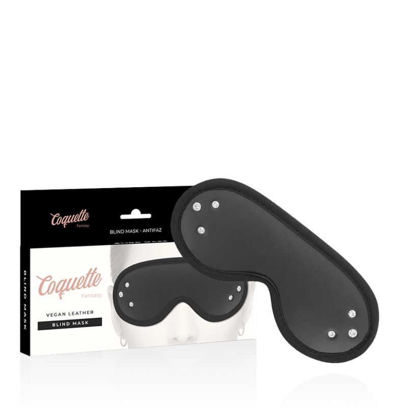 Antifaz de cuero vegano Coquette Fantasy Chic Desire