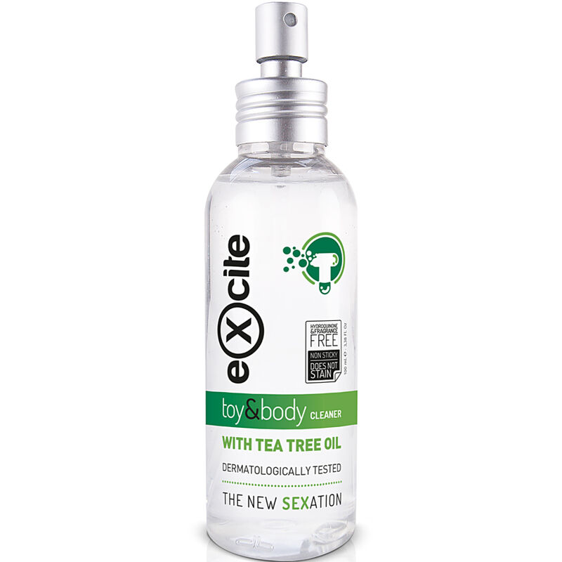 Limpiador de juguetes EXCITE con aceite de árbol de té, 100 ml
