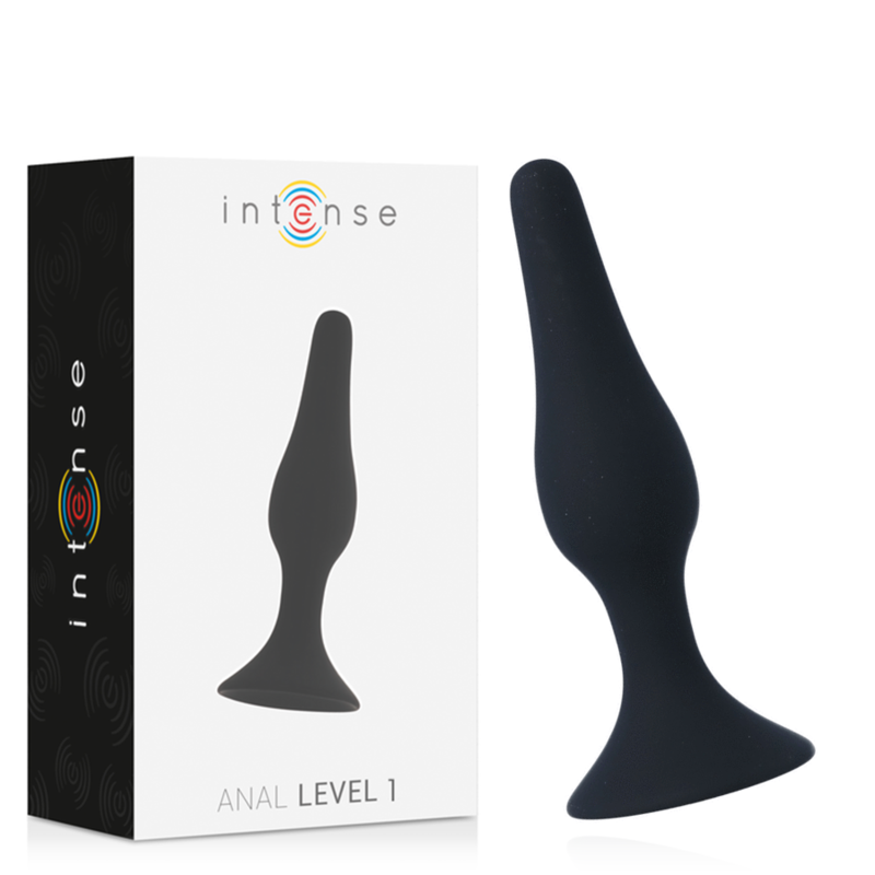 INTENSE Anal Level 1 plug anal de silicona, 10,5 cm