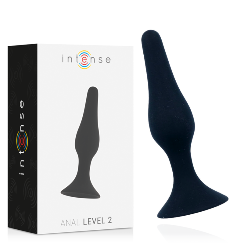 INTENSE Anal Level 2 Plug anal de silicona, 11,5 cm