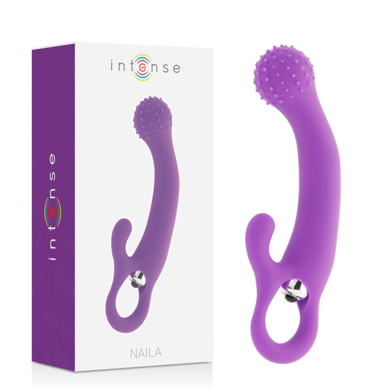 Vibrador rabbit INTENSE Naila de silicona, lila