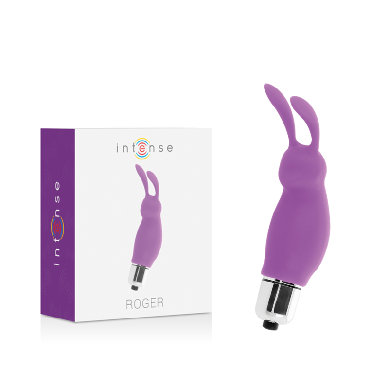 Estimulador de clítoris con forma de conejito INTENSE Rabbit Roger, lila