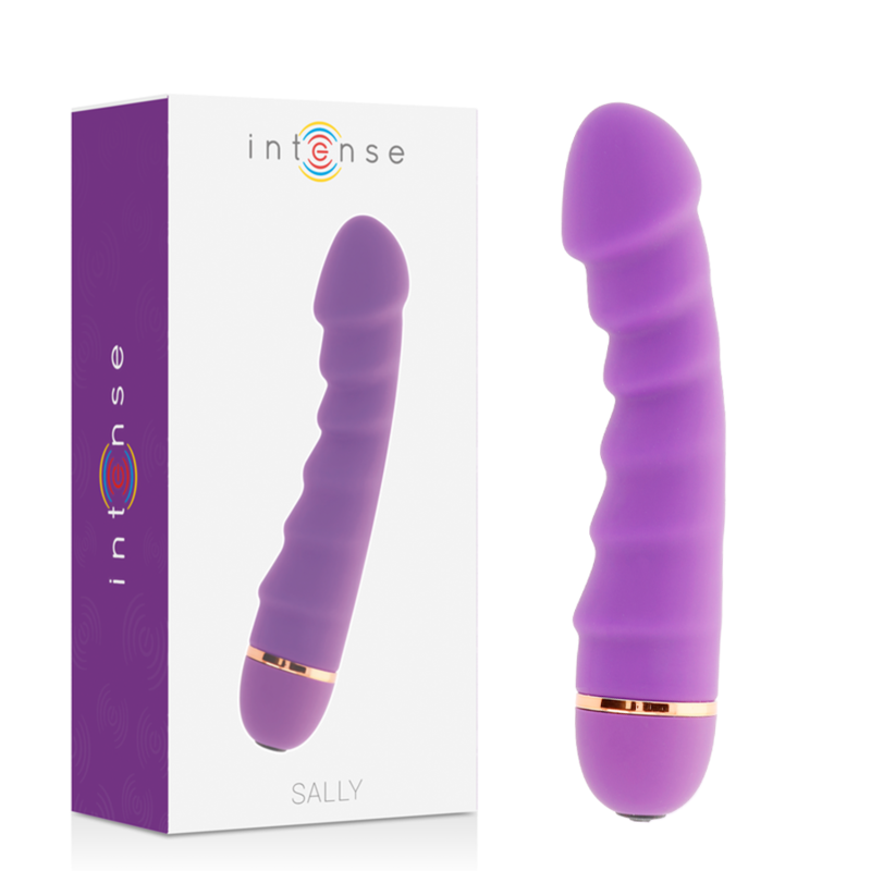 Vibrador de punto G INTENSE Sally, color lila