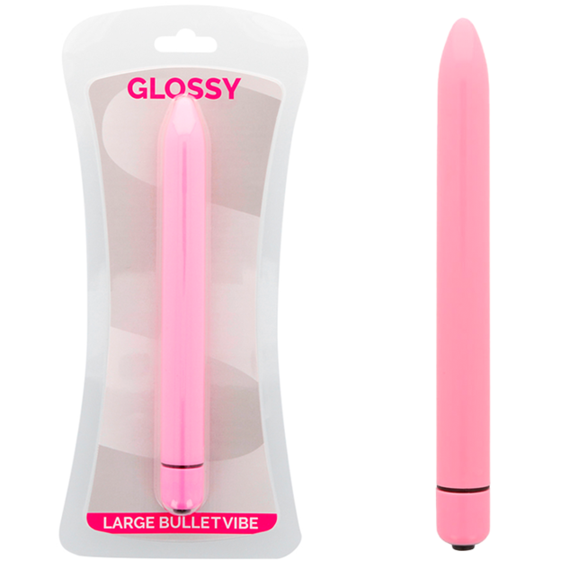 Minivibrador fino GLOSSY Slim rosa