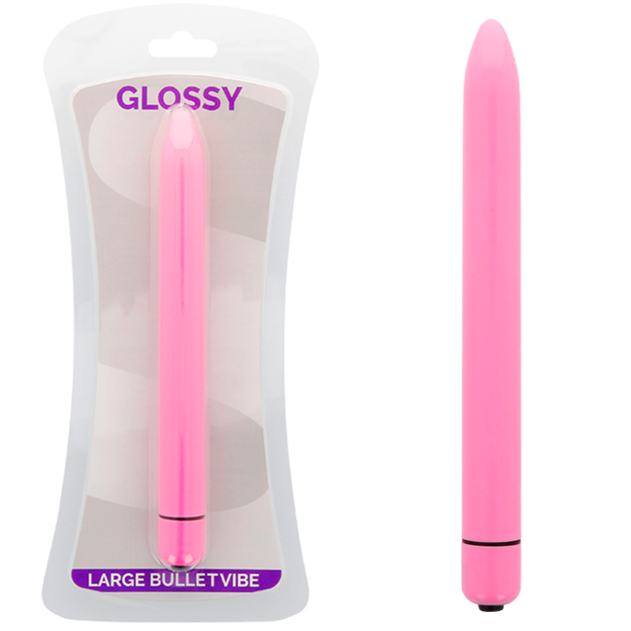 Minivibrador GLOSSY Slim Deep Rose