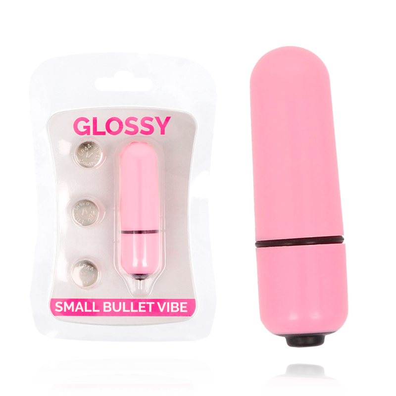 Minivibrador GLOSSY Small Bullet rosa