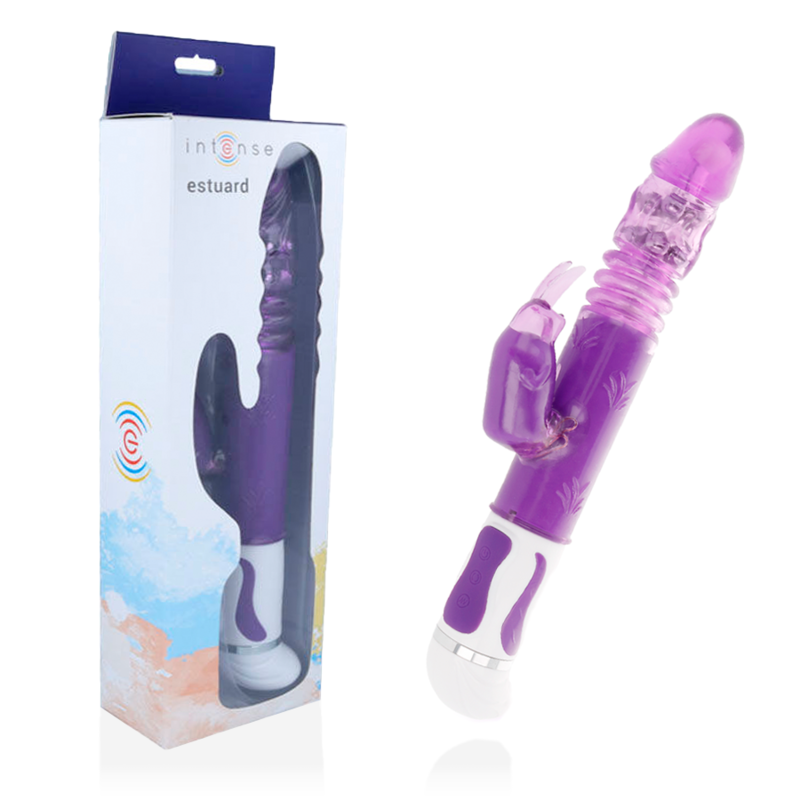 Vibrador rotatorio INTENSE Estuard Up&Down, color lila