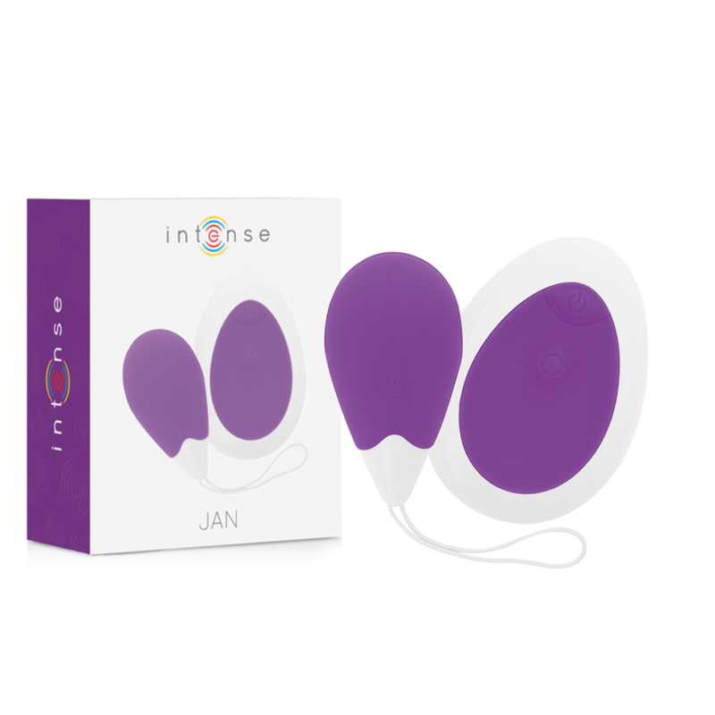 Huevo vibrador INTENSE Jan Lilac con mando a distancia