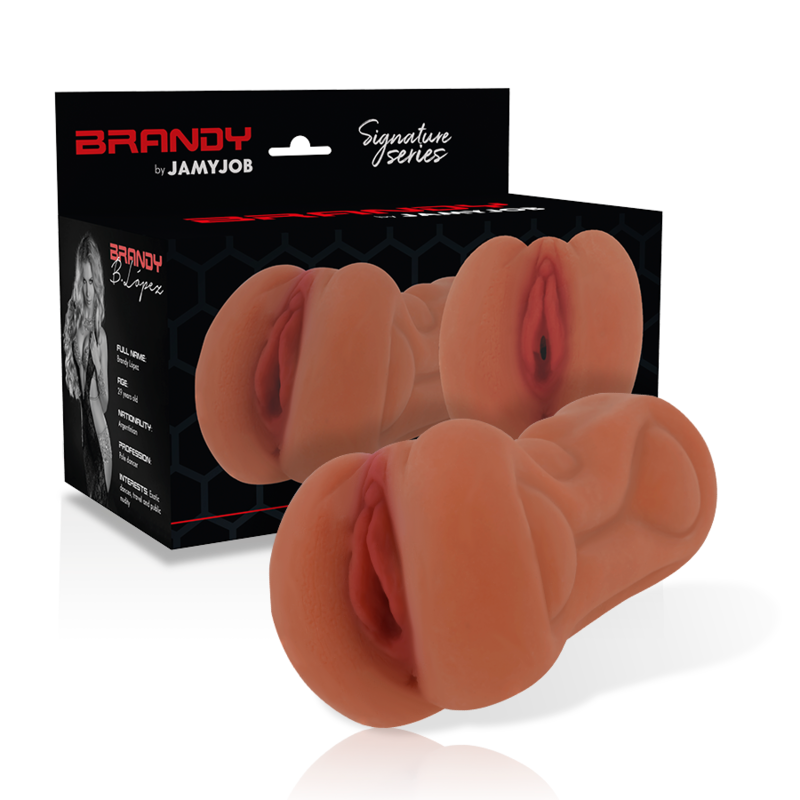 Masturbador Jamyjob Signature Brandy con forma de vagina
