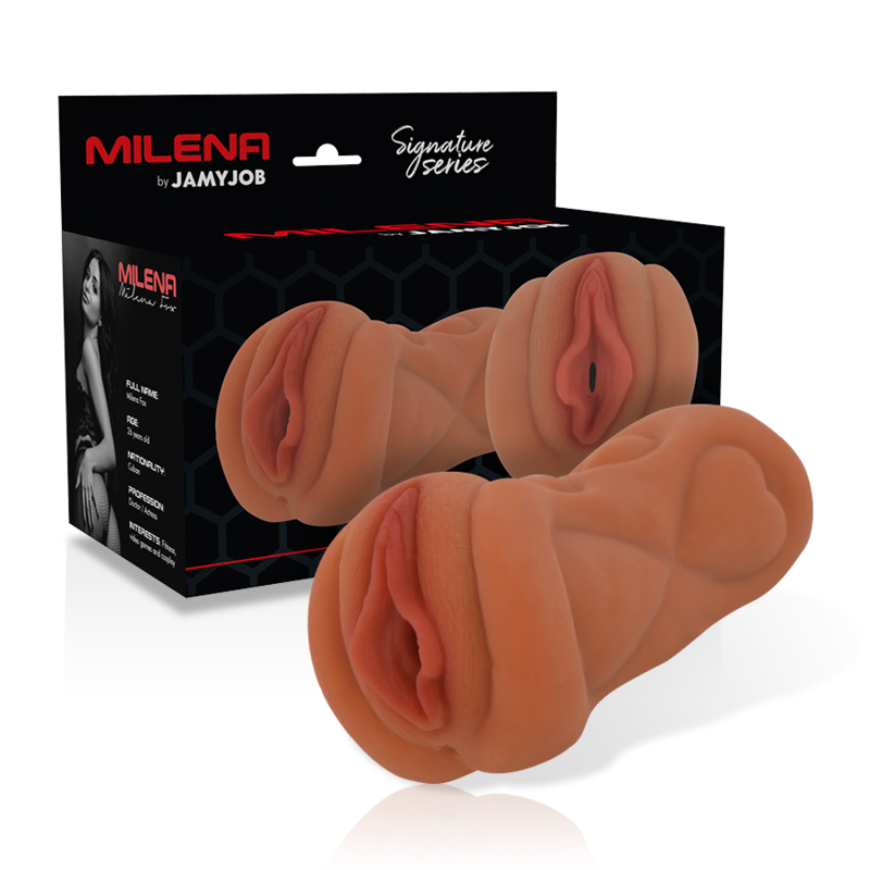 Masturbador con forma de vagina Jamyjob Signature Milena