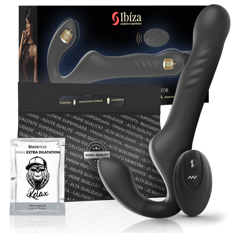 Ibiza Vibrador Sin Arnés Con Mando A Distancia Up Down