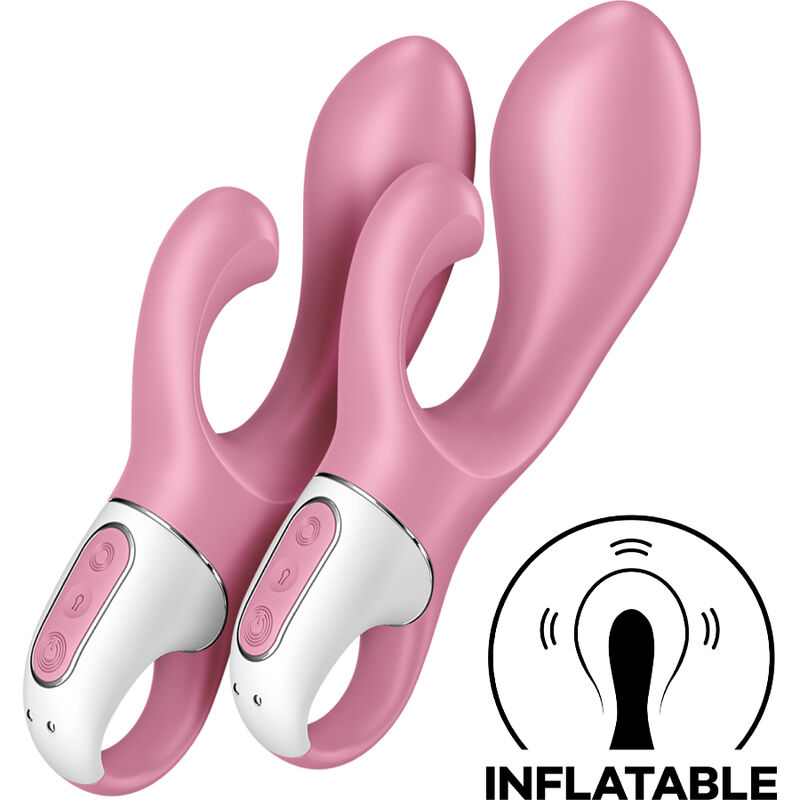 Vibrador Satisfyer Air Pump Bunny 2, rosa
