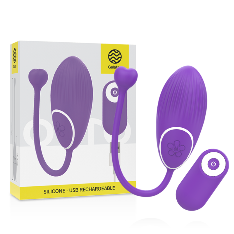 Vibrador GALATEA Otto Click&Play con mando a distancia