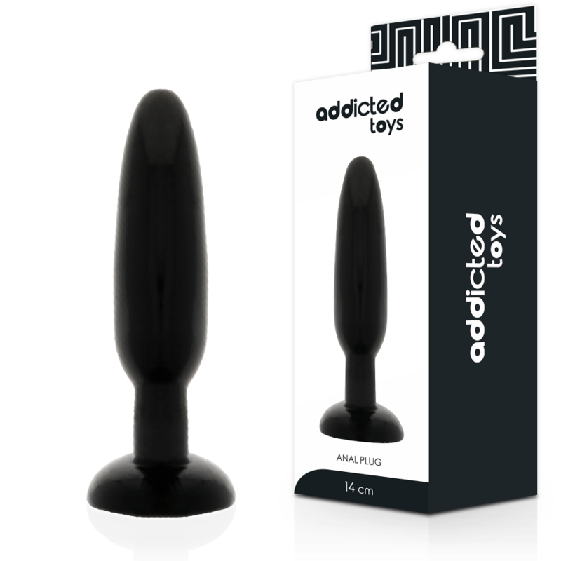 ADDICTED TOYS Plug anal de TPR flexible de 14 cm