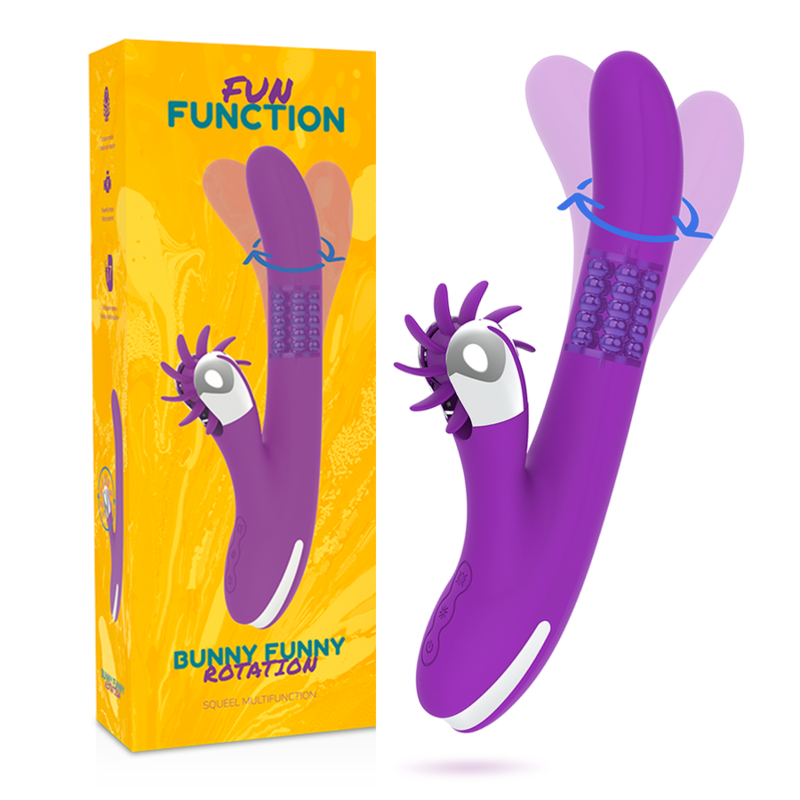 Vibrador FUN FUNCTION Bunny Funny Rotation 2.0