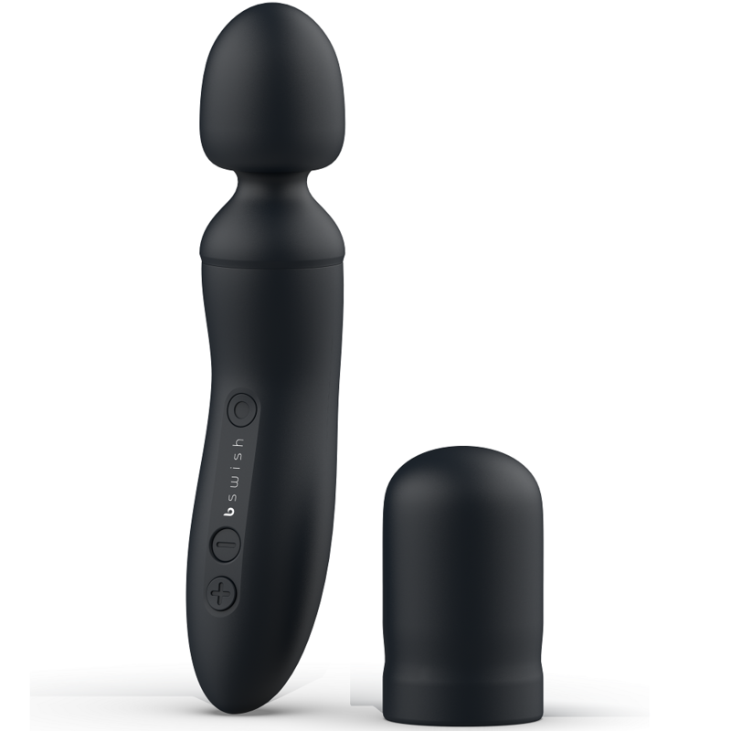 B SWISH Bthrilled Premium, vibrador tipo wand, negro