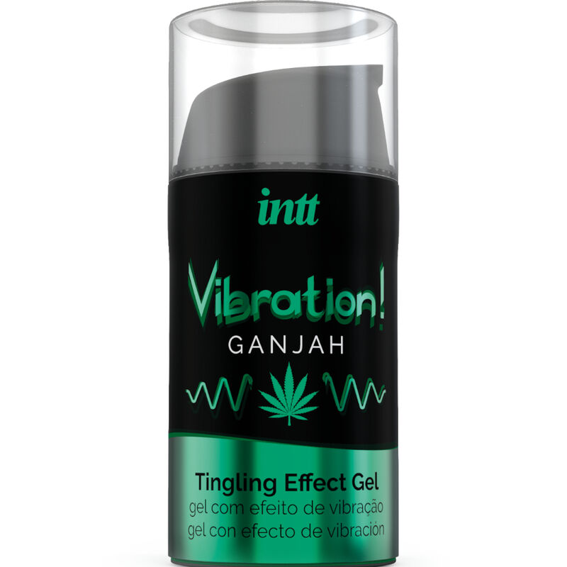 Gel íntimo estimulante INTT Vibration Cannabis, 15 ml