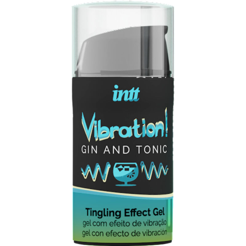 Gel estimulante INTT con sabor a gin tonic, 15 ml